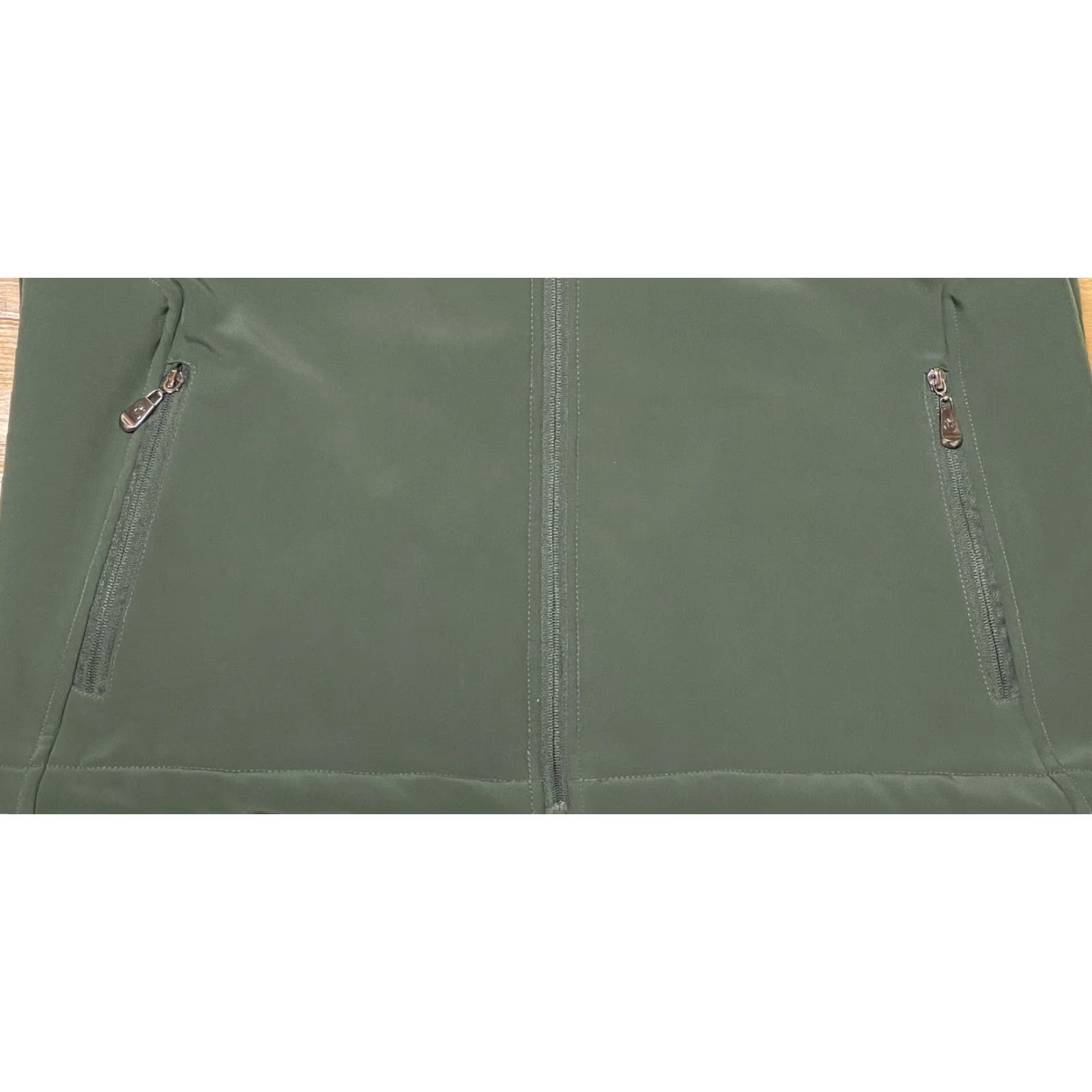 Vintage Gogo Alaska Full Zip Men’s Jacket XL Green Nylon & Fleece Lined / Polyester Fleece Jacket, Casual, Regular Size, Men Size US XL / EU 56 / 4 - 2 Thumbnail