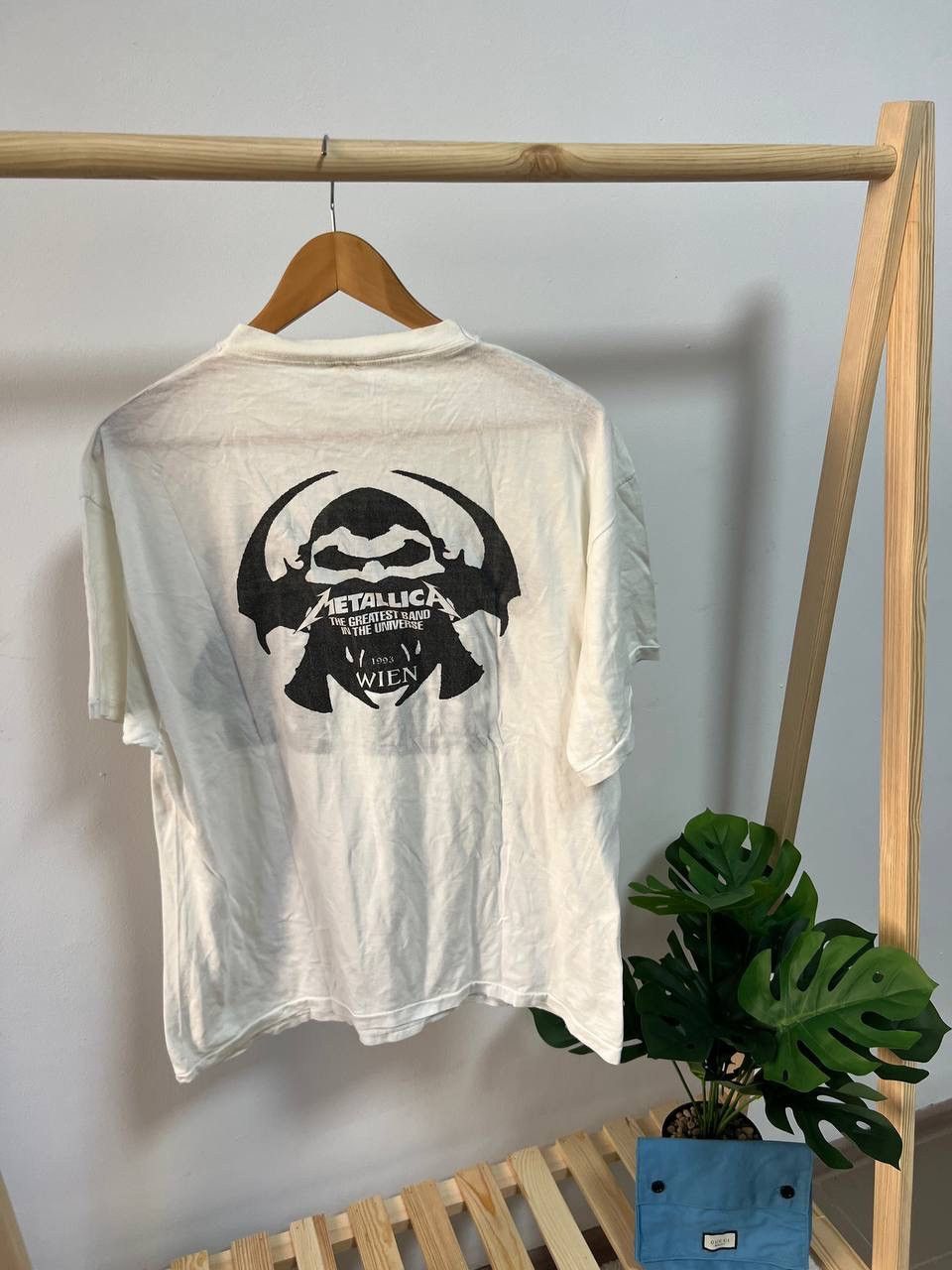 Band Tees × Metallica × Vintage 1999 Metallica Vintage T-Shirt Tee Europe tour Size US M / EU 48-50 / 2 - 1 Thumbnail