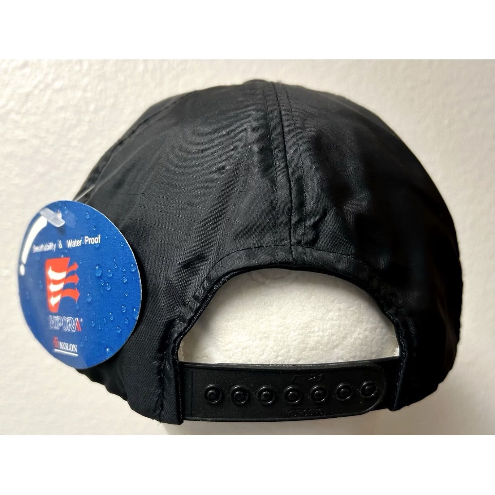 Vintage VINTAGE Yupoong Snapback Hat Black/Pink Embroidered 90s Waterproof Nylon NWT Unisex Adults One Size Men Women Boys Girls Size ONE SIZE - 5 Thumbnail