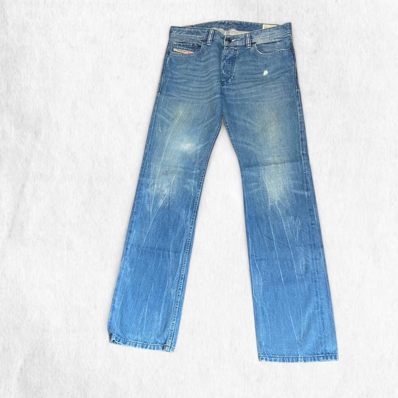 Diesel Diesel Deadstock light blue wash slim straight Size US 31 - 1 Thumbnail