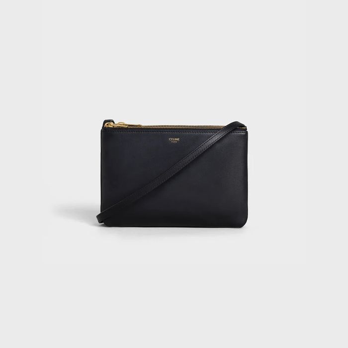 Celine Celine Trio Leather Crossbody Bag Grailed