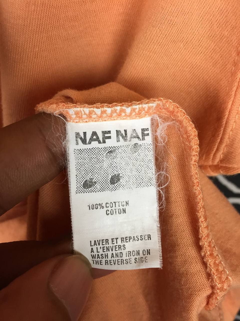 Vintage Vtg NAF NAF French Fashion Designer Avantgarde Tee Size US M / EU 48-50 / 2 - 7 Thumbnail