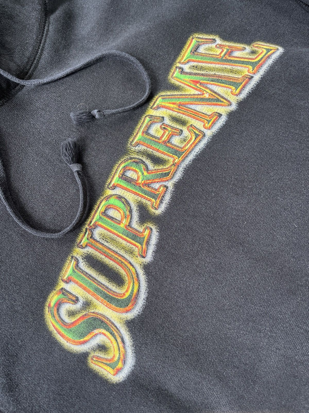 Supreme Supreme logo hoodie rare 2018 Size US M / EU 48-50 / 2 - 3 Thumbnail