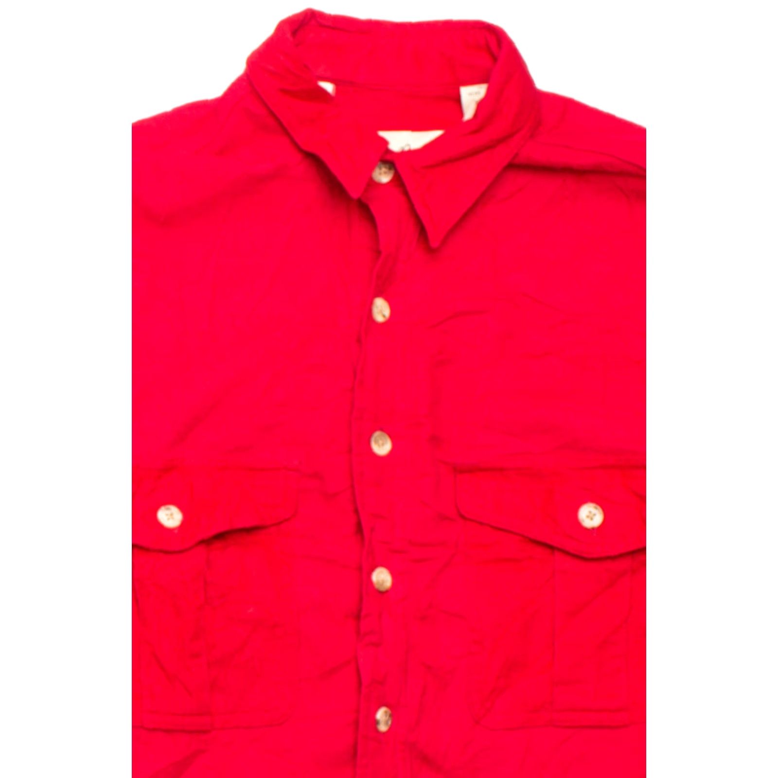 Eddie Bauer VINTAGE Eddie Bauer Red Flannel Shirt Medium 2000s Classic Outdoors Shirt Adults Medium Red Cotton Eddie Bauer Mens Size US M / EU 48-50 / 2 - 2 Thumbnail
