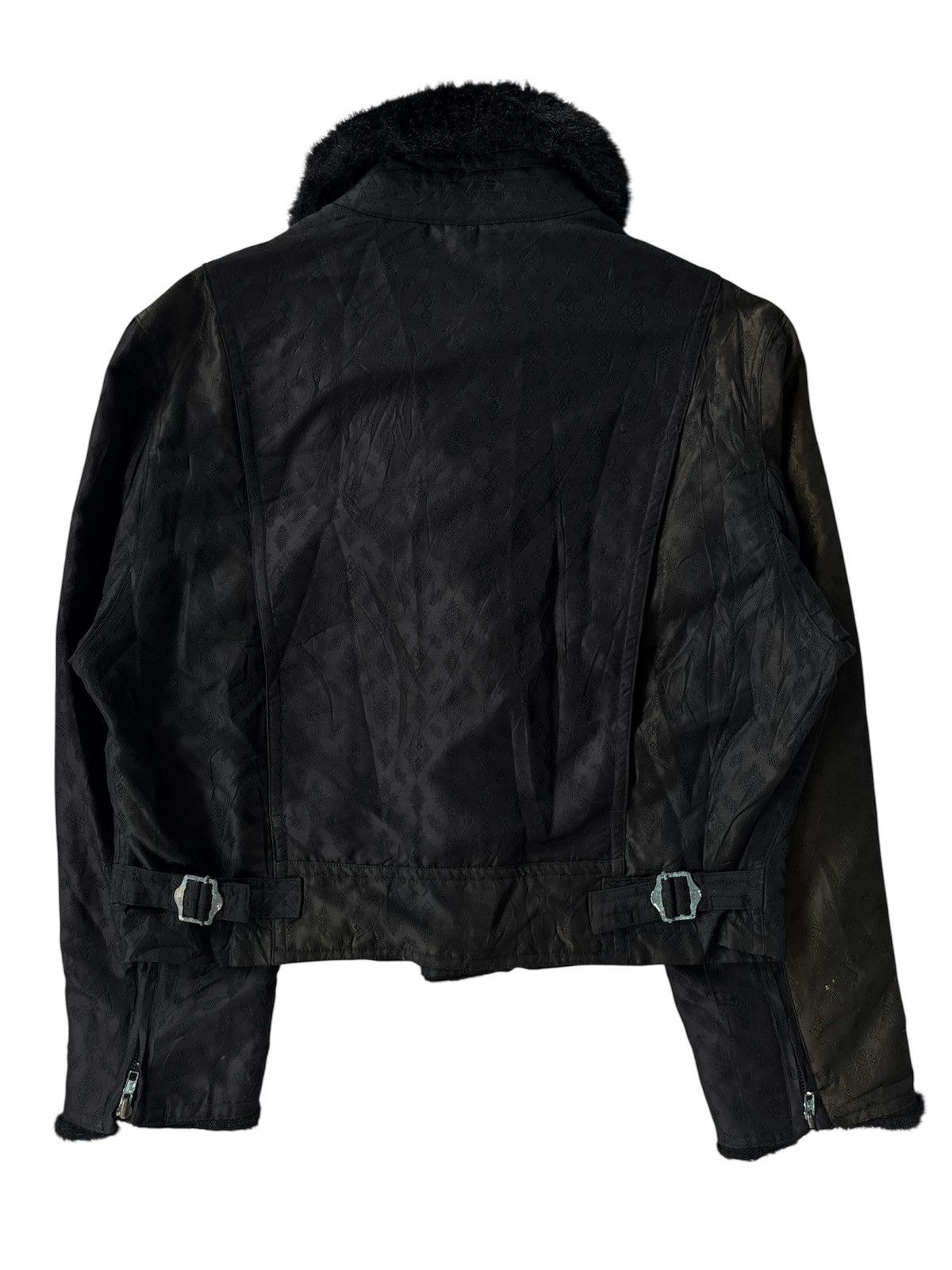 Yoshiyuki Konishi Fur Cropped Flight Jacket Size US M / EU 48-50 / 2 - 2 Thumbnail