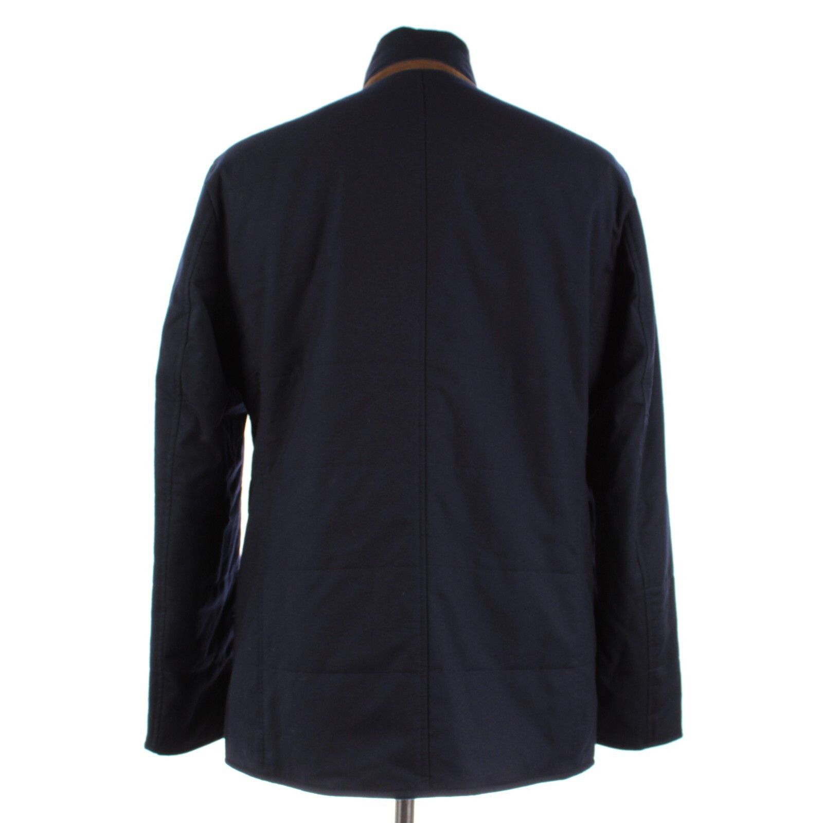 Zanella Zanella Coat Size L US In Blue Wool Size US L / EU 52-54 / 3 - 5 Thumbnail