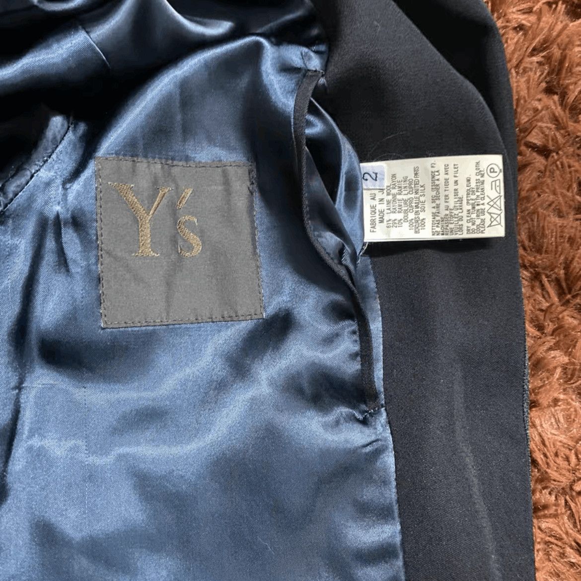 Yohji Yamamoto Sz 2 Yohji Yamamoto Y's 90s Stripe Bike Jacket-2508 Size US M / EU 48-50 / 2 - 4 Thumbnail