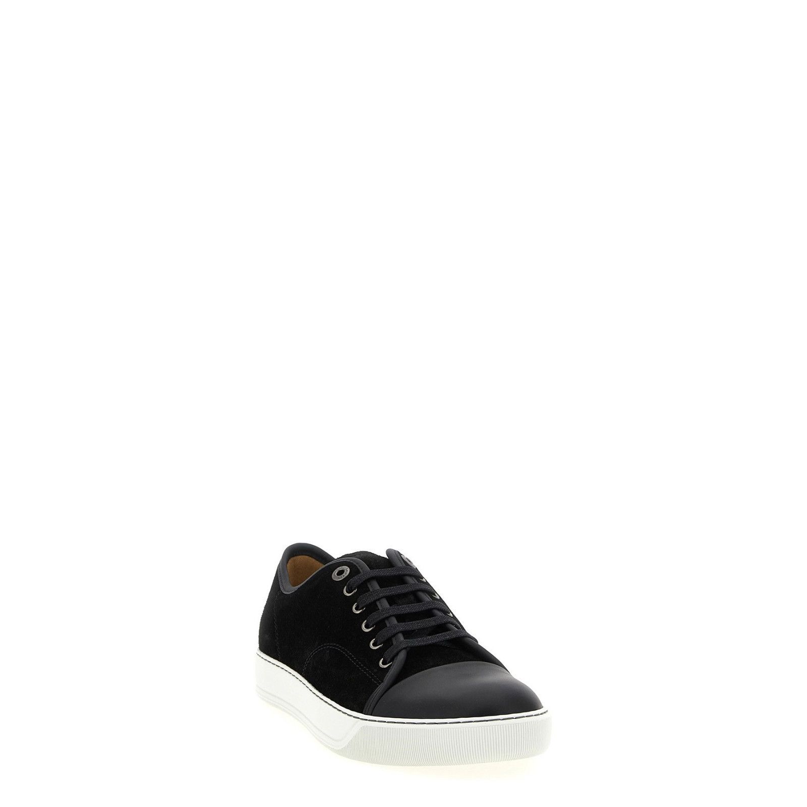Lanvin LANVIN DBB1 Black Suede Sneakers New & Authentic (Men's size Size US 9 / EU 42 - 2 Thumbnail