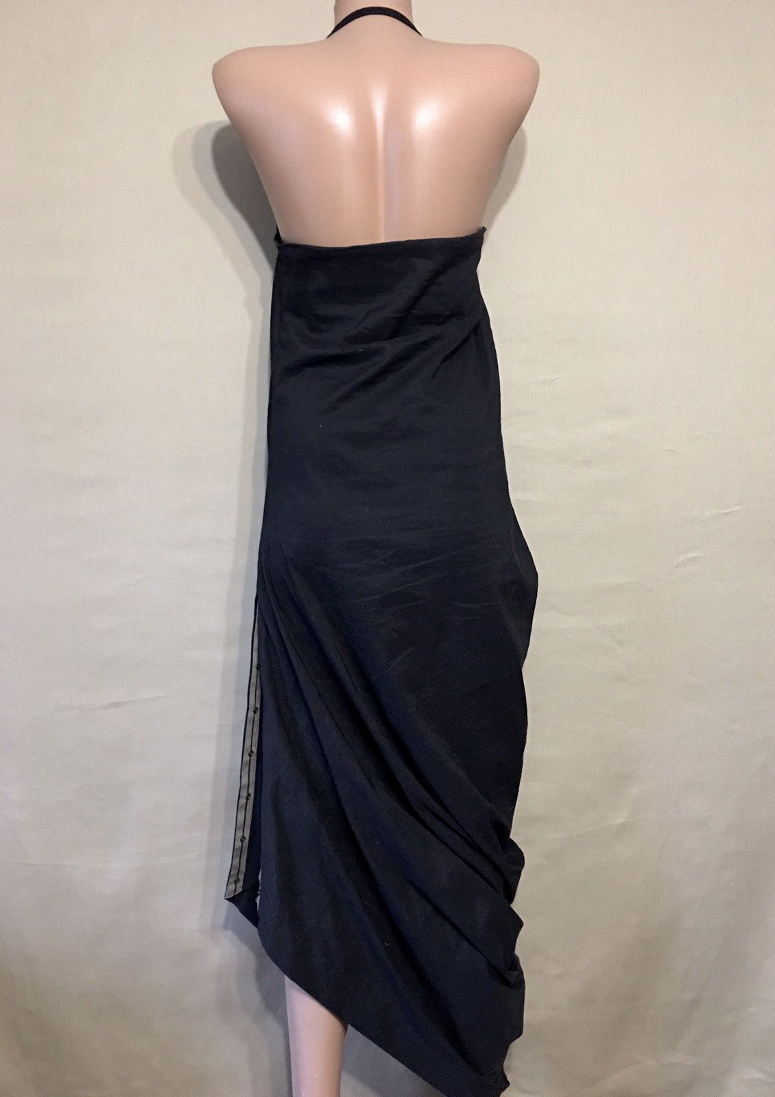 Annette Gortz × Designer Annette Gortz Black Linen Maxi Dress Size EU 38 Size S / US 4 / IT 40 - 6 Thumbnail