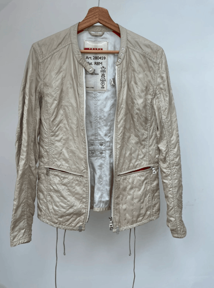 Prada Prada Jacket Red Tab Iconic Light Nylon coat trench Vintage Size M / US 6-8 / IT 42-44 - 13 Thumbnail