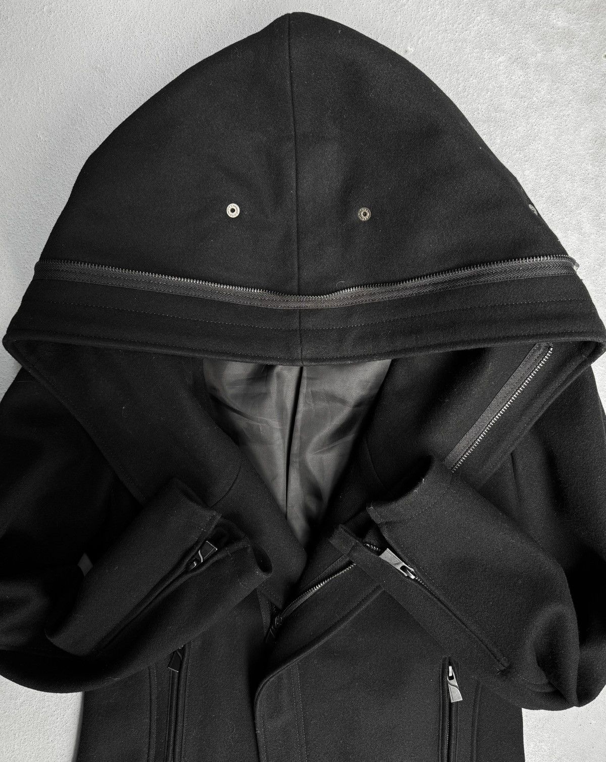 Katharine Hamnett London Early 00s Convertible 'Alien' Wool