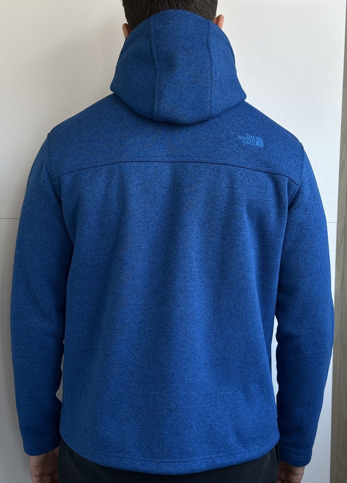 The North Face The North Face Gordon Lyons Hoodie Blue Knit Fleece Jacket Size US L / EU 52-54 / 3 - 4 Thumbnail