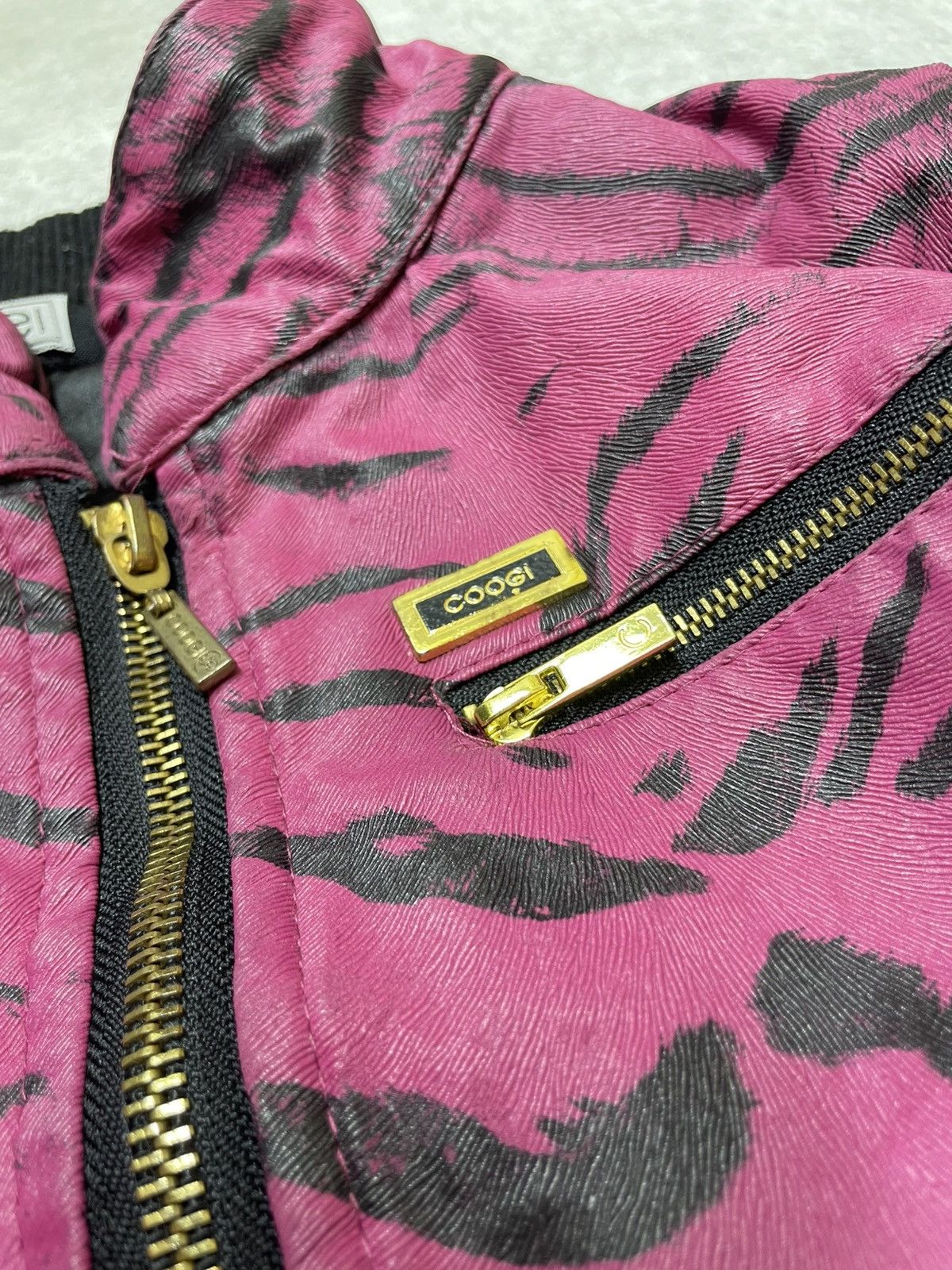 If Six Was Nine × Japanese Brand × Le Grande Bleu (L.G.B.) WCJ Leopard Knit Bomber — 2000s Tokyo Energy Size US M / EU 48-50 / 2 - 7 Thumbnail
