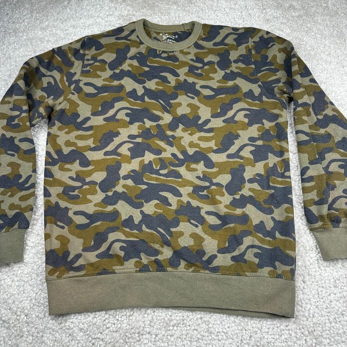 Lucky brand camo sweatshirt hot sale