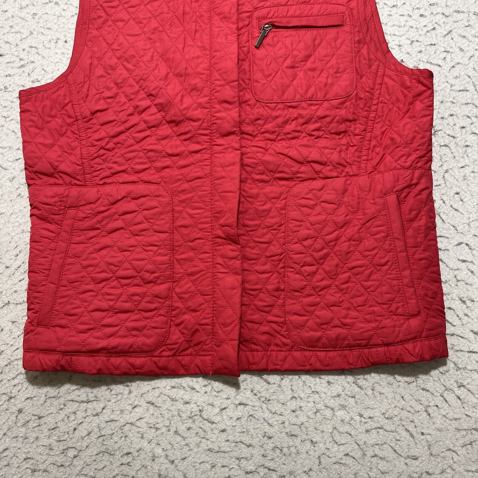 Other Talbots Quilted Full Zip Vest Lightweight Hot Pink Jacket Size S / US 4 / IT 40 - 5 Thumbnail