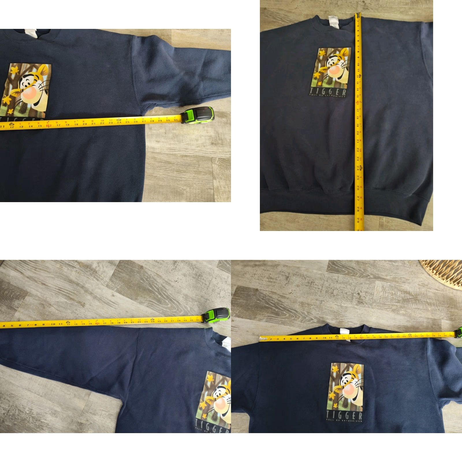 Disney Vintage Disney Store Crewneck Sweatshirt Tigger Navy Blue USA Made Size XXL 2XL Size US XXL / EU 58 / 5 - 8 Thumbnail