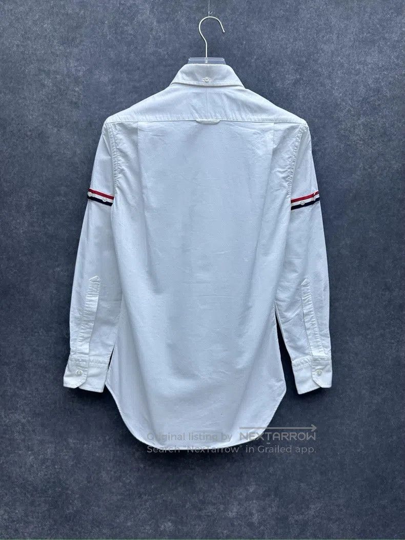 Thom Browne Thom Browne Striped short-sleeve T-shirt Size US XS / EU 42 / 0 - 2 Thumbnail