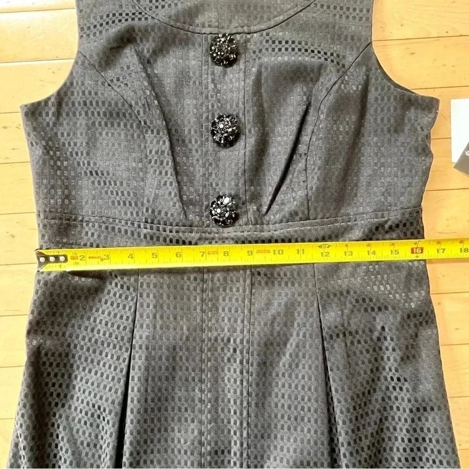 Oleg Cassini Oleg Cassini Black Sleeveless Dress Women’s Size 10 Fitted Size L / US 10 / IT 46 - 7 Thumbnail