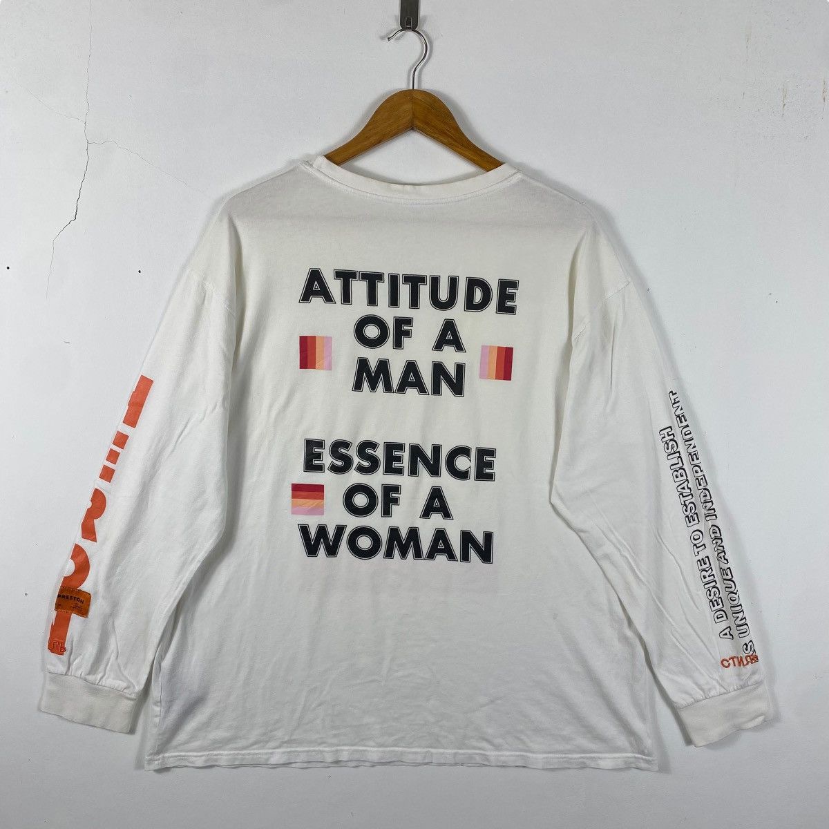 Heron Preston HERON PRESTON Long Sleeve Graphic Tee Shirt Large Size Size US L / EU 52-54 / 3 - 5 Thumbnail