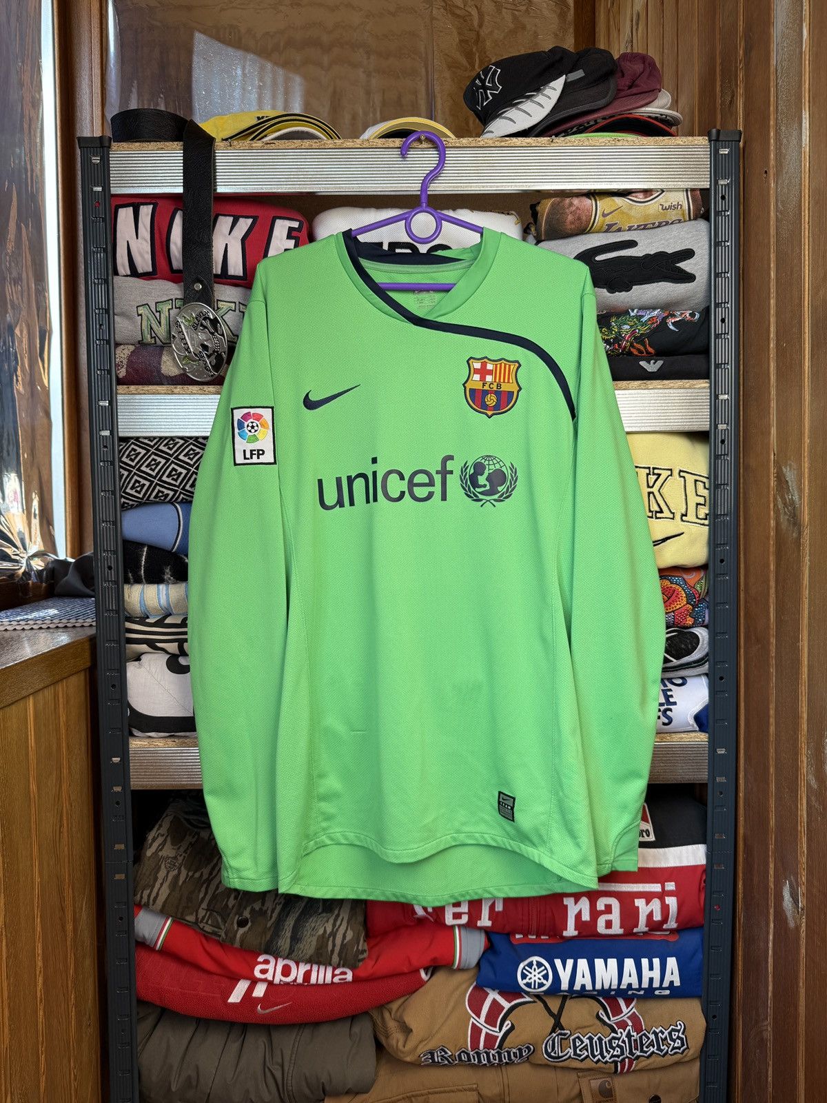 Nike Nike FCB Barcelona LFP longsleeve jersey Size US L / EU 52-54 / 3 - 1 Thumbnail