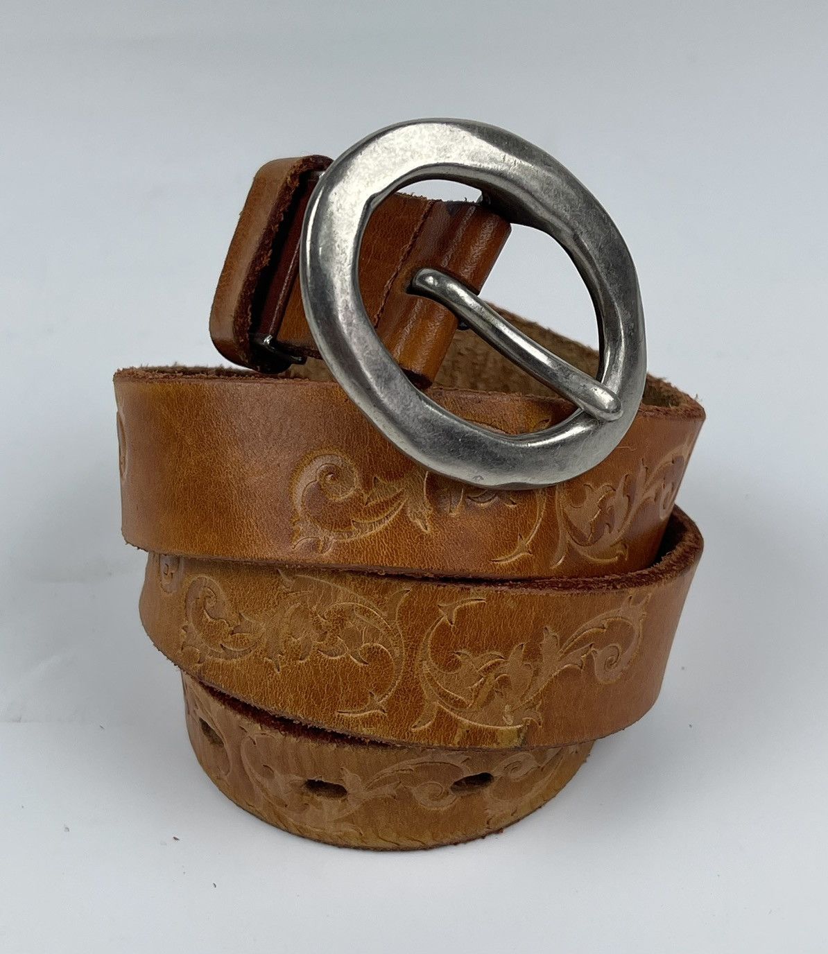 Genuine Leather genuine leather belt tc22 Size 34 - 1 Thumbnail