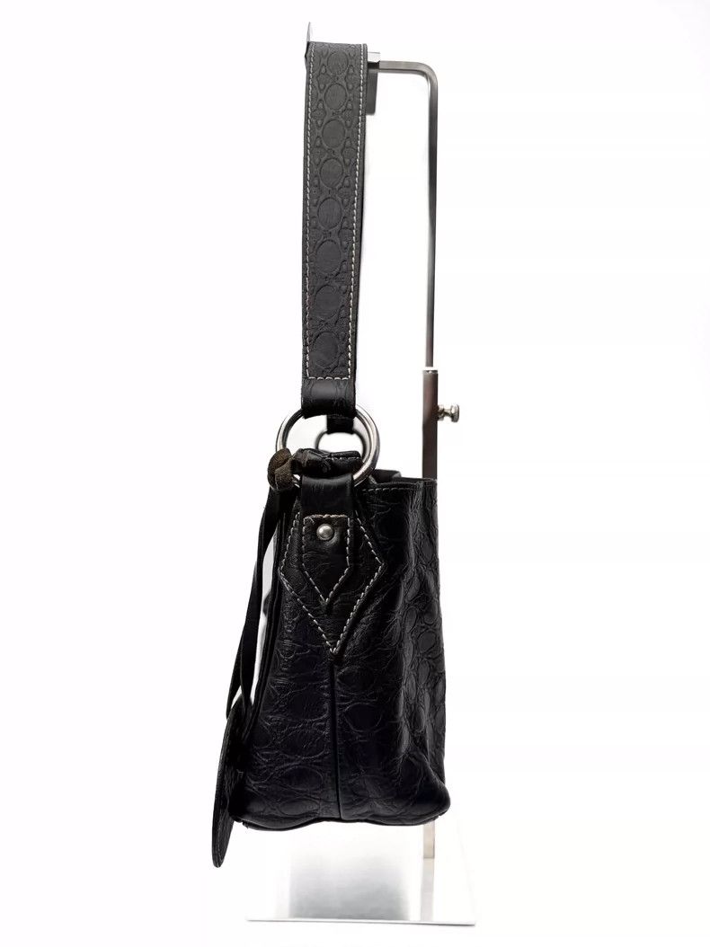 Vivienne Westwood Vivienne Westwood Black embossed leather postman's bag Size ONE SIZE - 6 Thumbnail