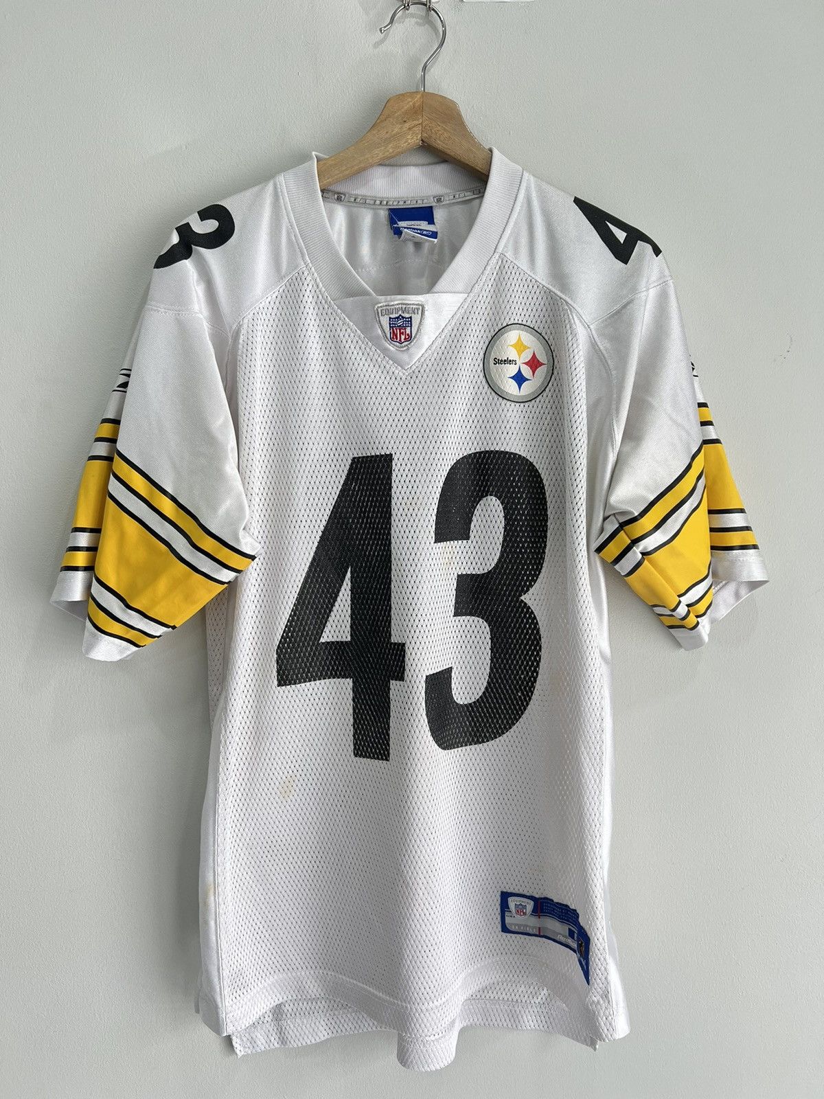 Reebok Vintage Pittsburgh Steelers Football Jersey Polamalu Size US M / EU 48-50 / 2 - 1 Thumbnail