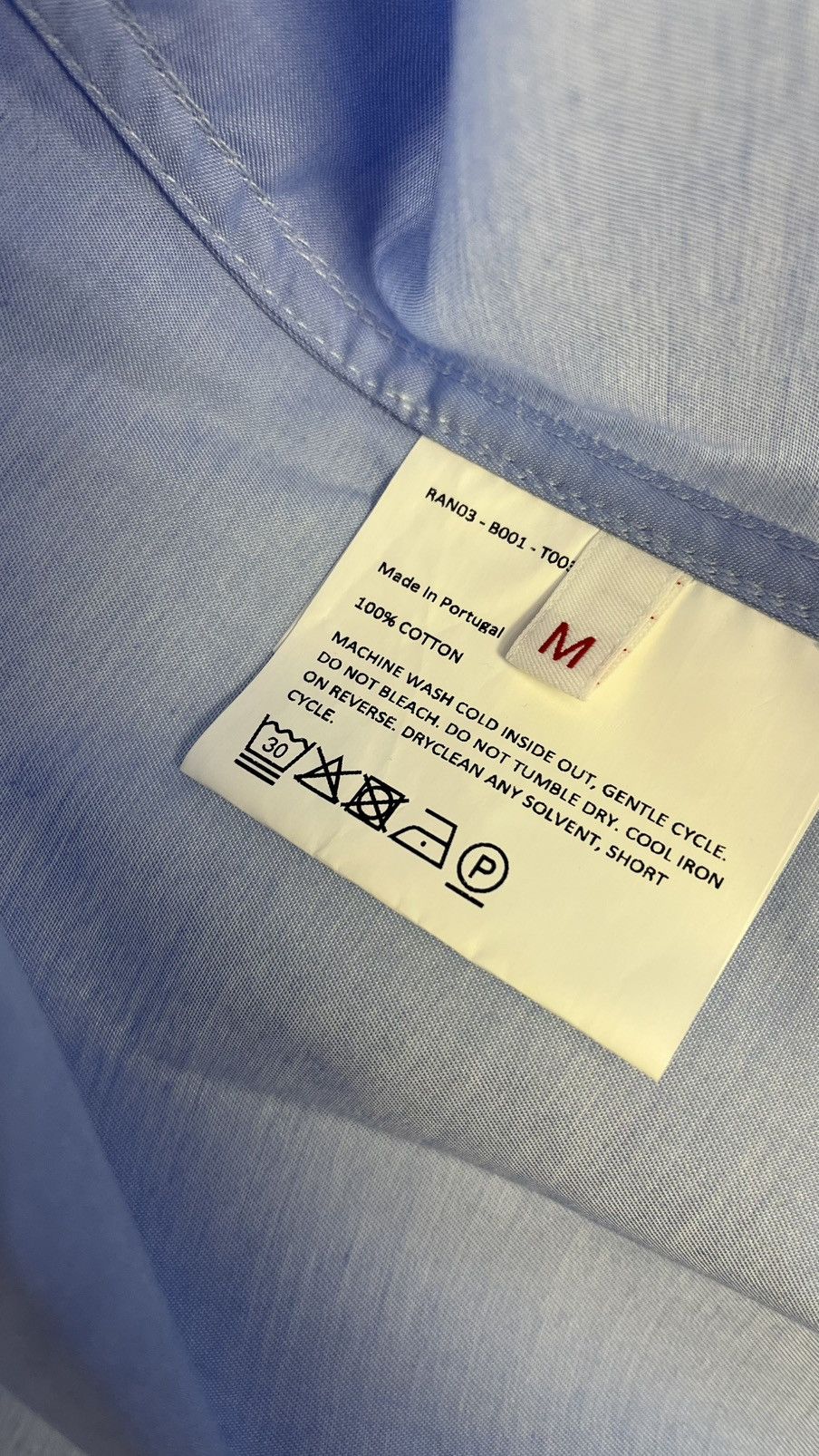 Shirt random identities