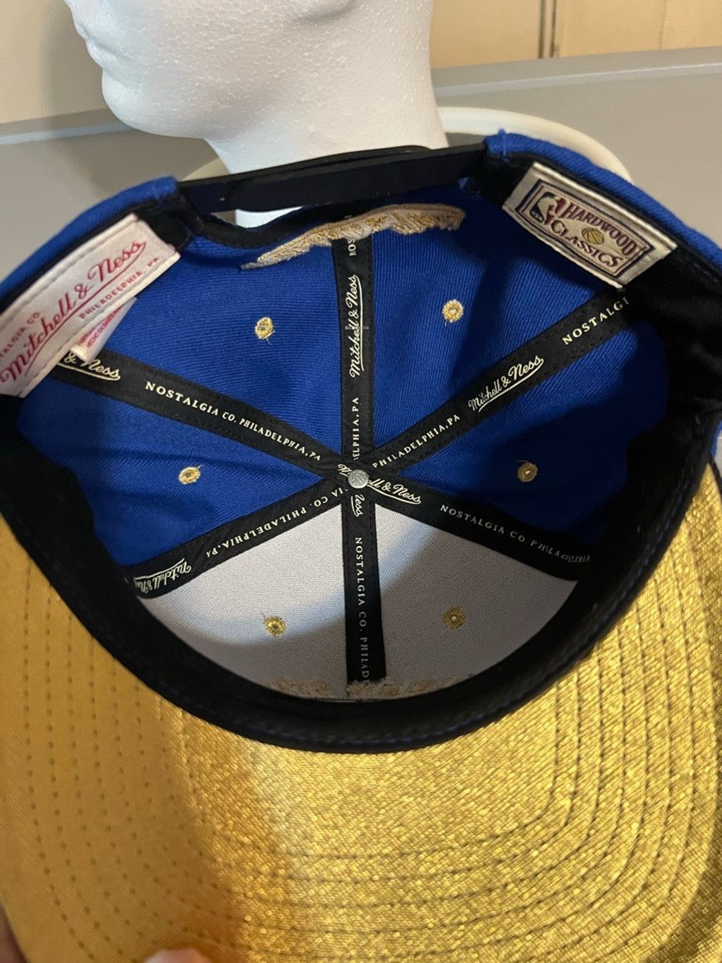 Mitchell & Ness Men's Mitchell & Ness Golden State Warriors Snapback Size ONE SIZE - 5 Thumbnail