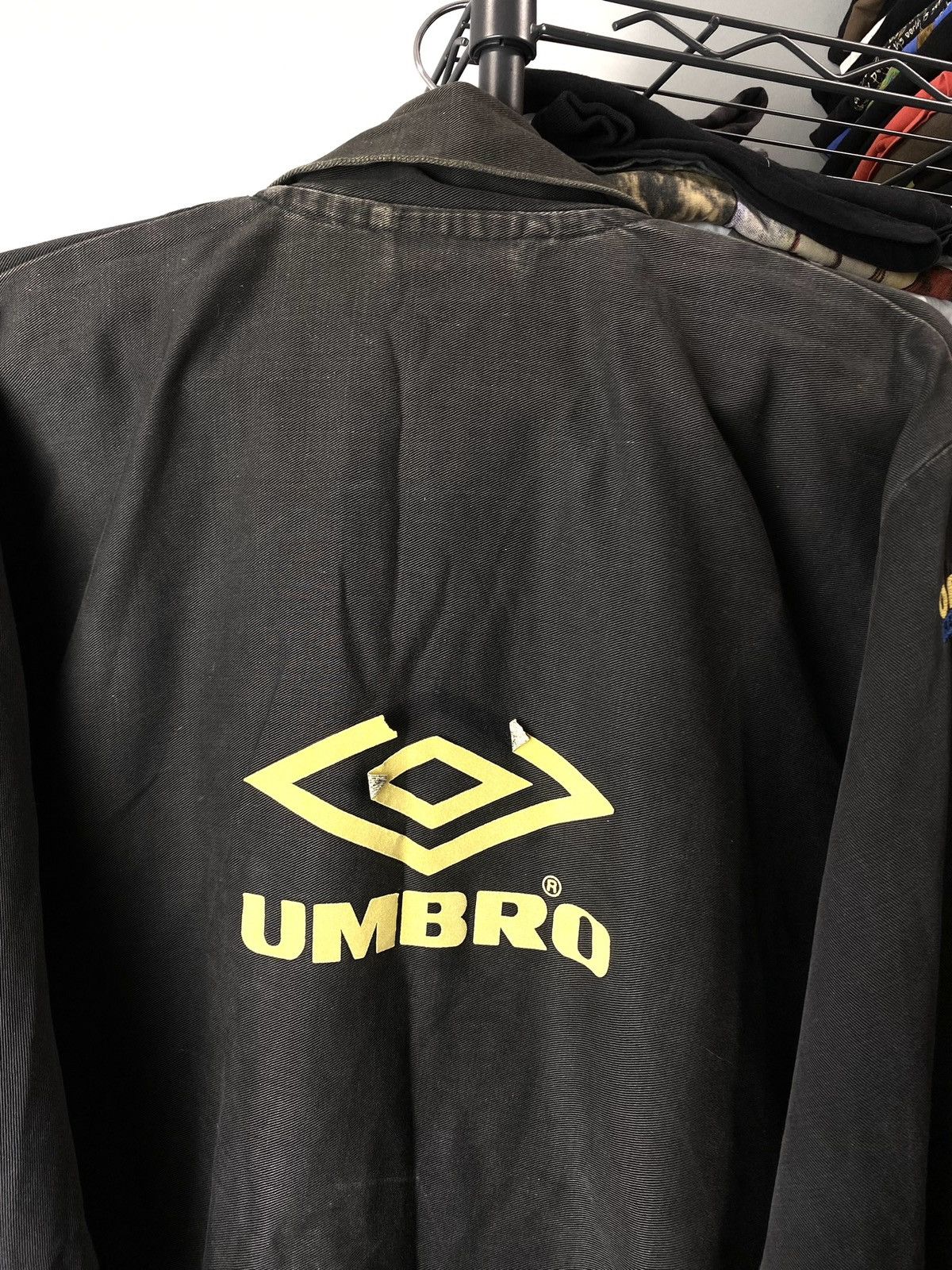 Umbro Rare! 1990s Vintage Umbro Pro Training Jacket Bomber Jersey Size US L / EU 52-54 / 3 - 16 Thumbnail