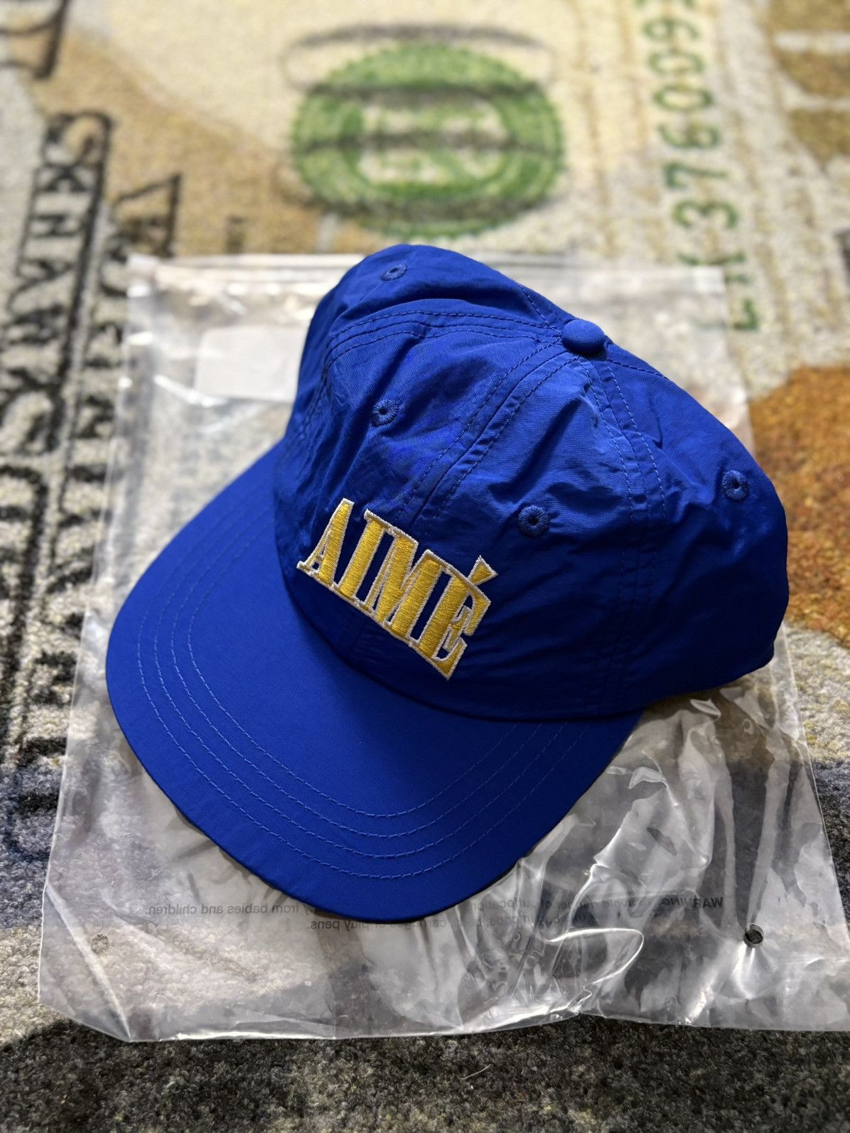 Aime Leon Dore Aime Leon Dore Nylon Crusher Hat Blue Size ONE SIZE - 1 Thumbnail