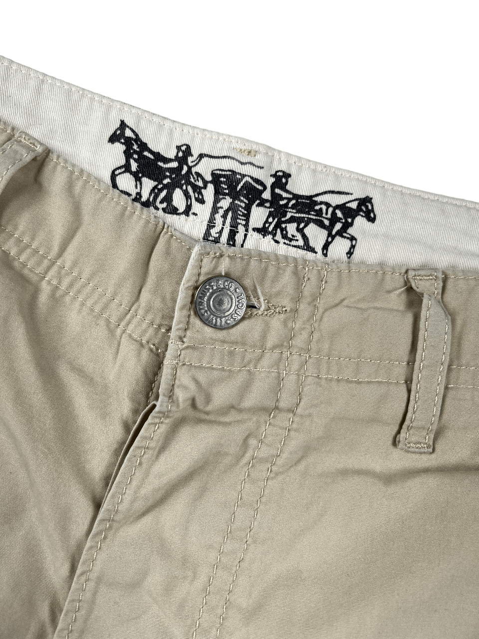 Levi's × Levi's Vintage Clothing × Vintage Levis Levi's Cargo Shorts 36 Size US 36 / EU 52 - 3 Thumbnail