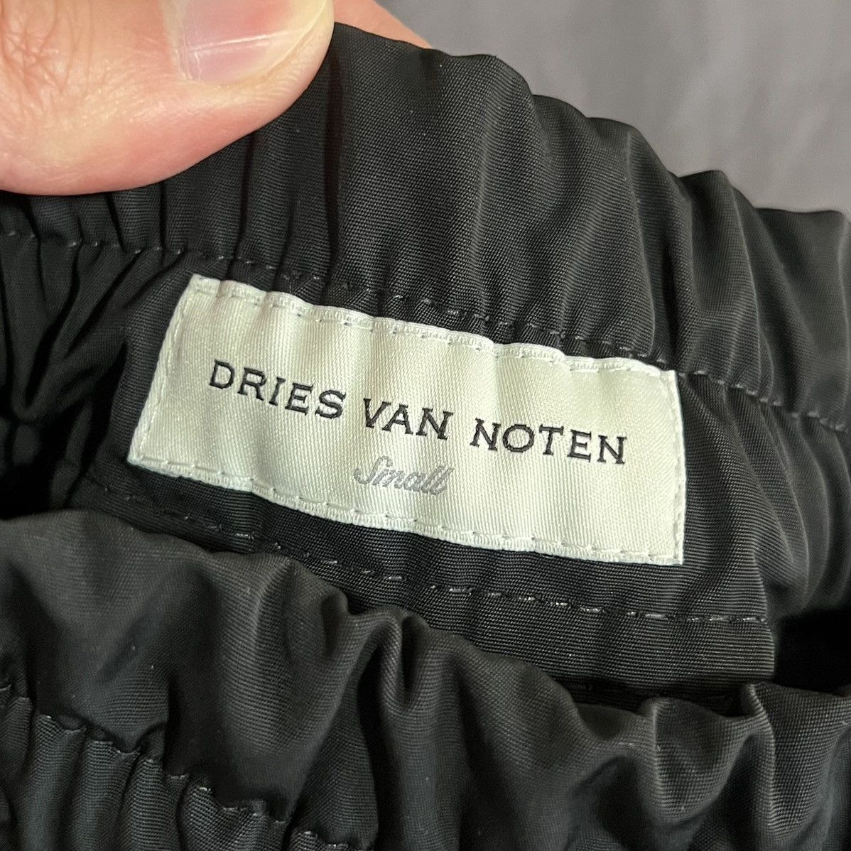 Dries Van Noten Dries Van Noten Black Prima Bis M.W. Pants Size US 29 - 4 Thumbnail