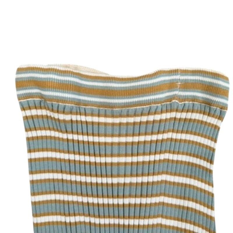 Club Monaco Club Monaco Striped Ribbed Skirt in Blue/Yellow, Size XS Size 25" / US 0 / IT 36 - 8 Thumbnail