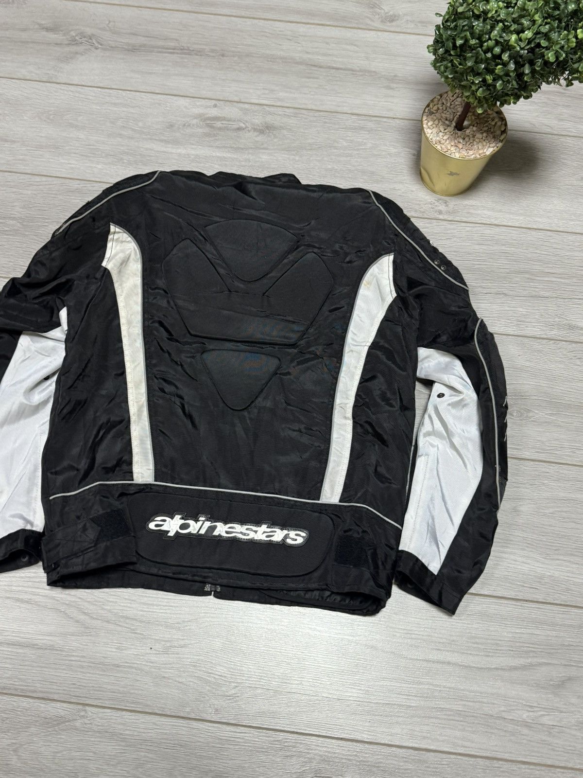 Alpinestars Alpinestars vintage racing moto protection jacket big logo Size US M / EU 48-50 / 2 - 10 Thumbnail