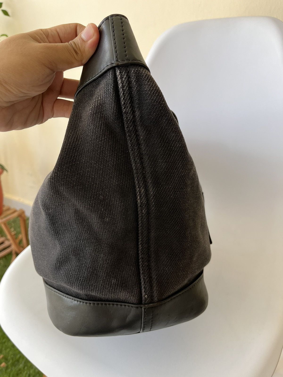Alexander Wang Alexander Wang Canvas Leather Tote Bag Size ONE SIZE - 9 Thumbnail