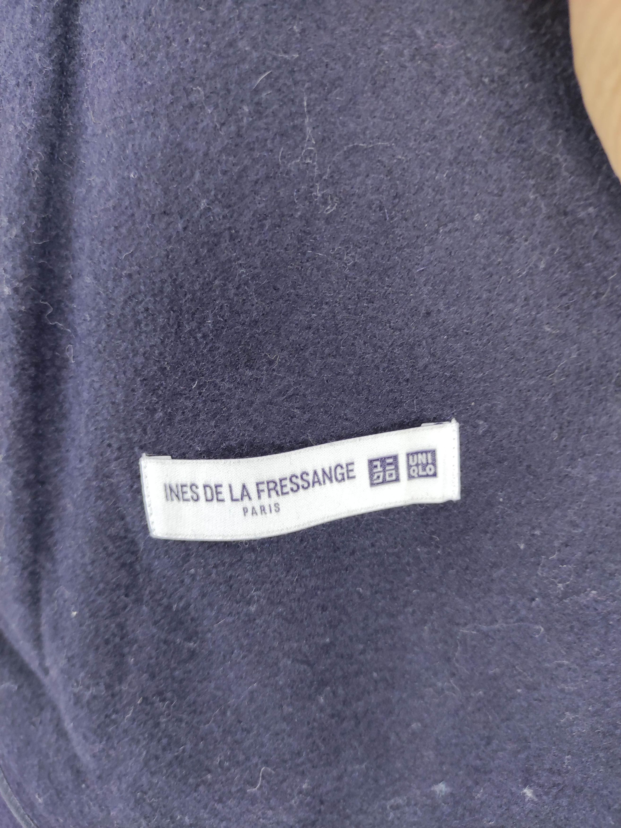 Uniqlo Vintage Ines De La Fressange Uniqlo Wool Coat Jacket Size S / US 4 / IT 40 - 4 Thumbnail