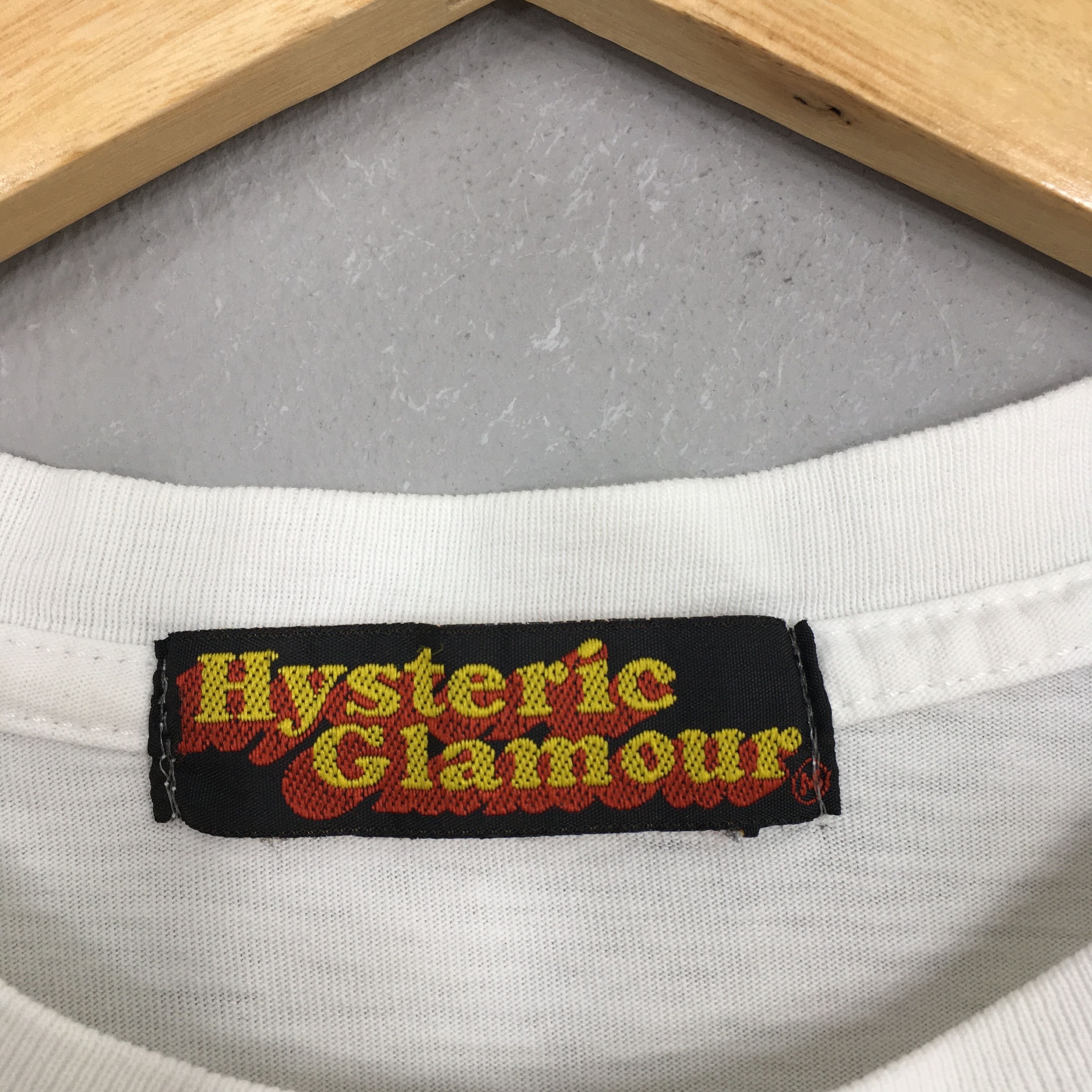 Hysteric Glamour × Japanese Brand Vintage 90's Hysteric Glamour Japan Supergirl Tshirt XSmall Size XS / US 0-2 / IT 36-38 - 3 Thumbnail