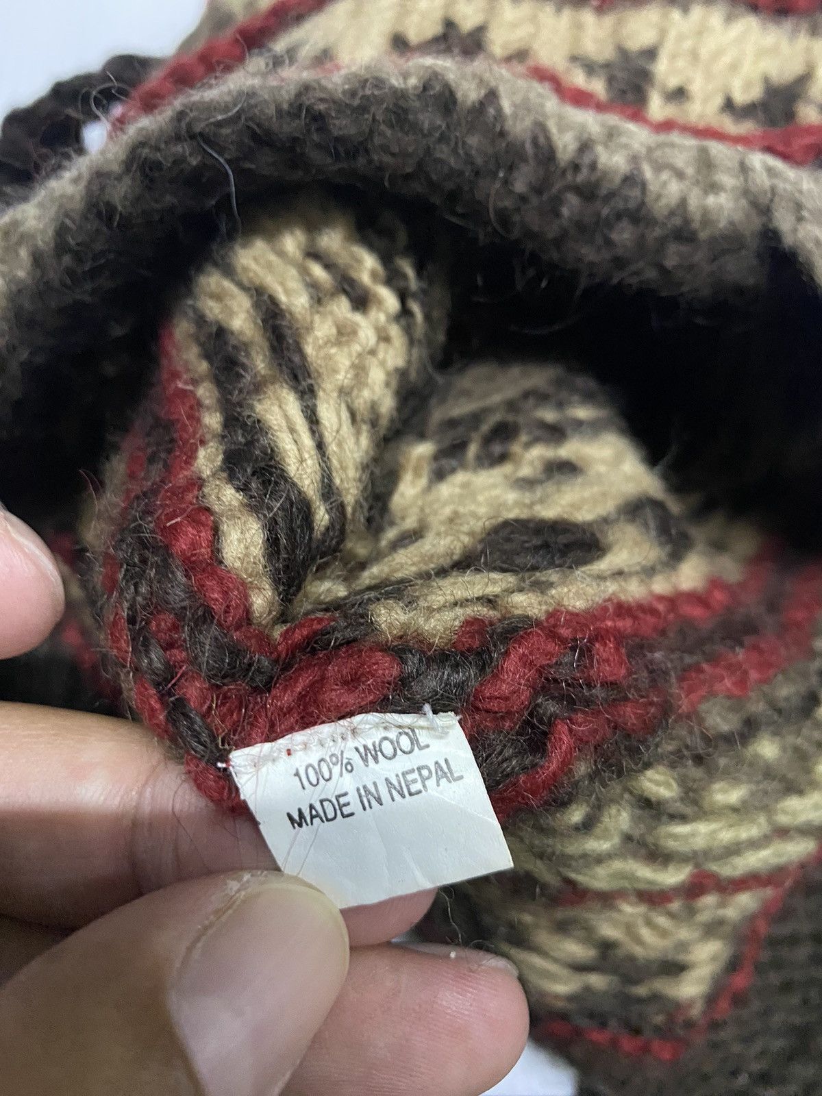 Japanese Brand Unknown Earflap Wool Beanie Hat Size ONE SIZE - 6 Thumbnail