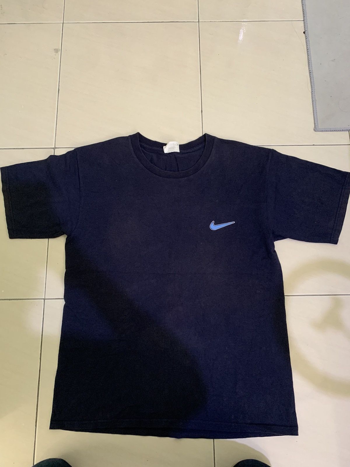 Nike × Vintage Vintage 90s Nike Double Sided Tshirt Whited Tag Made in USA Size US M / EU 48-50 / 2 - 2 Thumbnail
