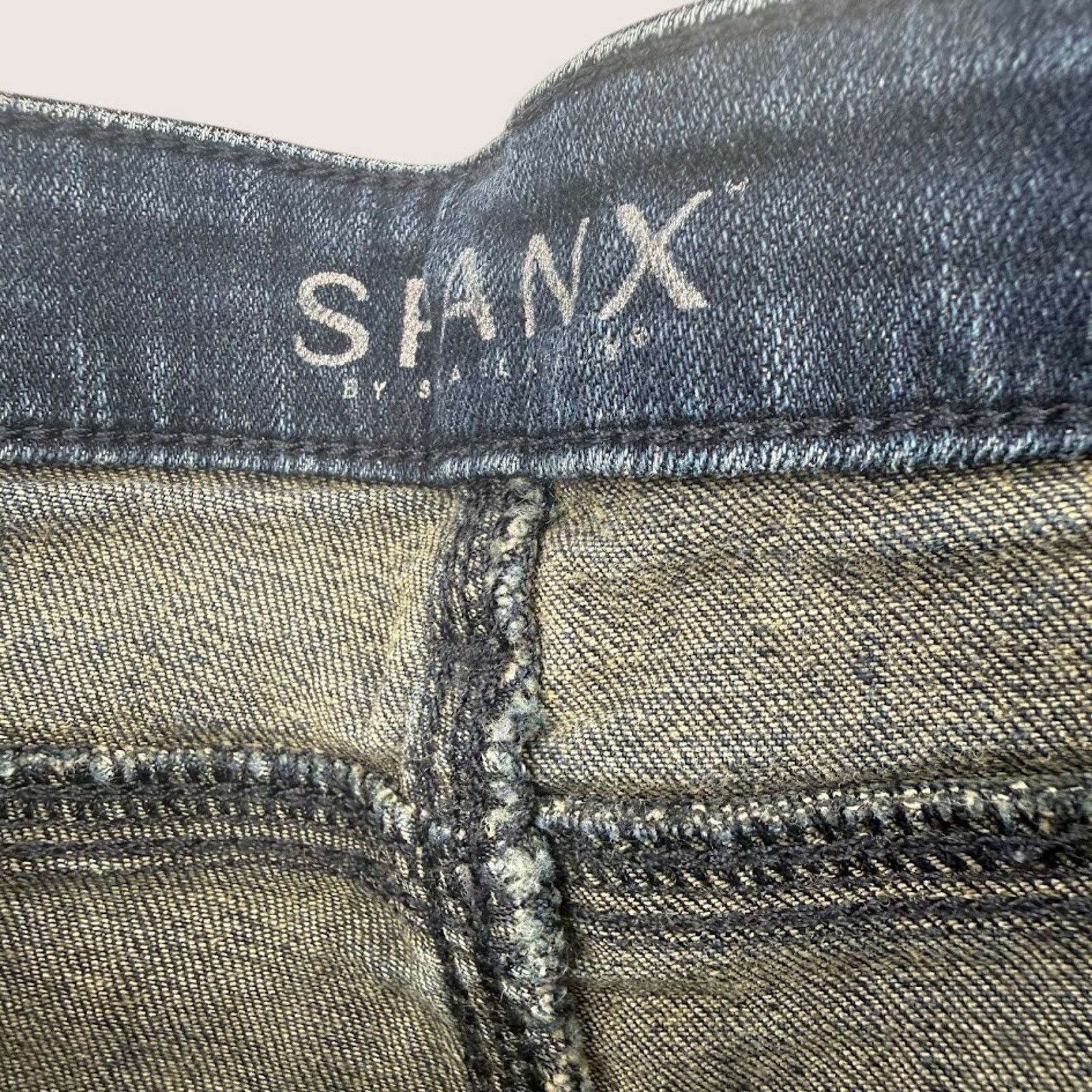 Spanx Spanx Slim-X Straight Denim 31 Dark Wash Size 31" - 3 Thumbnail