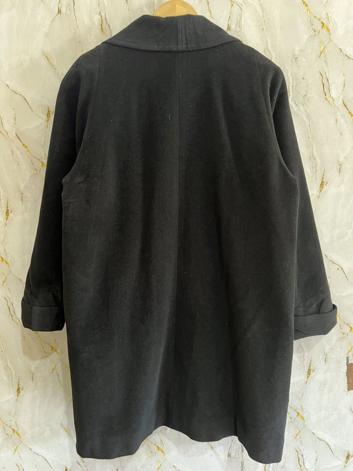 Japanese Brand Vintage Midorine Wool Long Jacket / Coat Size US XXL / EU 58 / 5 - 2 Thumbnail