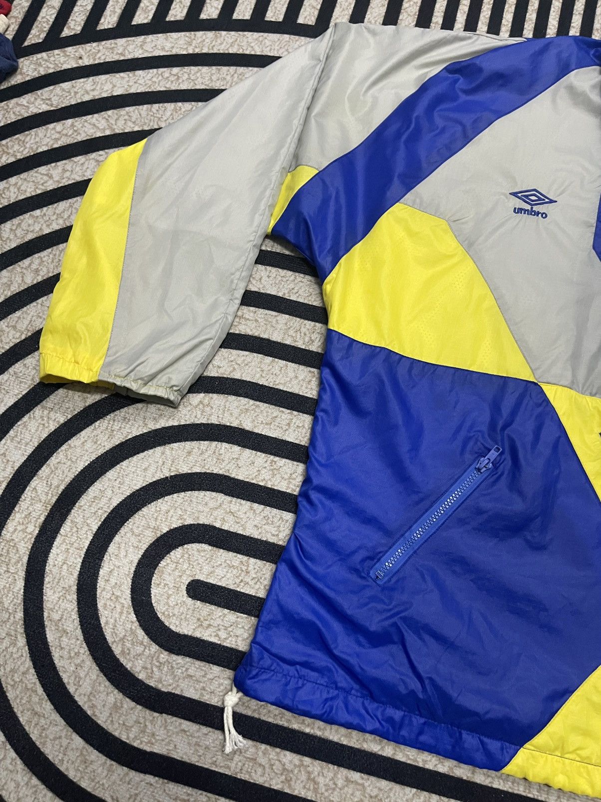 Umbro VINTAGE 1991-93 EVERTON FC HALF ZIPPER TRACKTOP JACKET Size US L / EU 52-54 / 3 - 3 Thumbnail