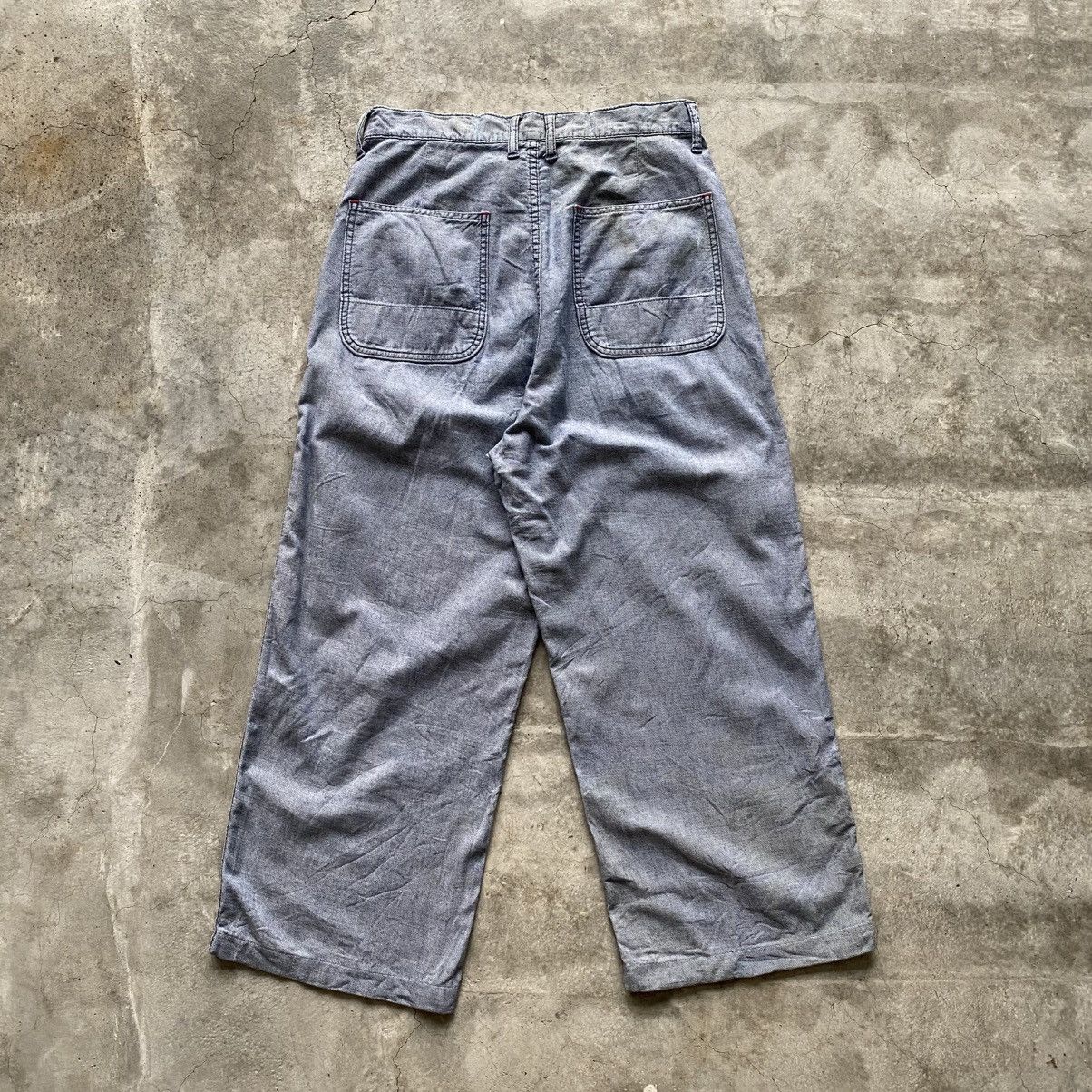 If Six Was Nine × Issey Miyake × Le Grande Bleu (L.G.B.) Vintage Hysteric Glamour Baggy Wide Pants w29 Size US 29 - 5 Thumbnail
