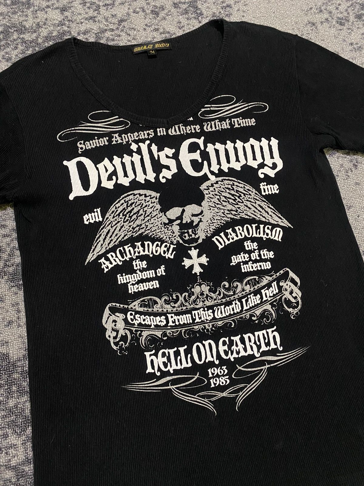 Hysteric Glamour Y2k Devil’s skull ifsixwasnine tshirt Size US M / EU 48-50 / 2 - 2 Thumbnail