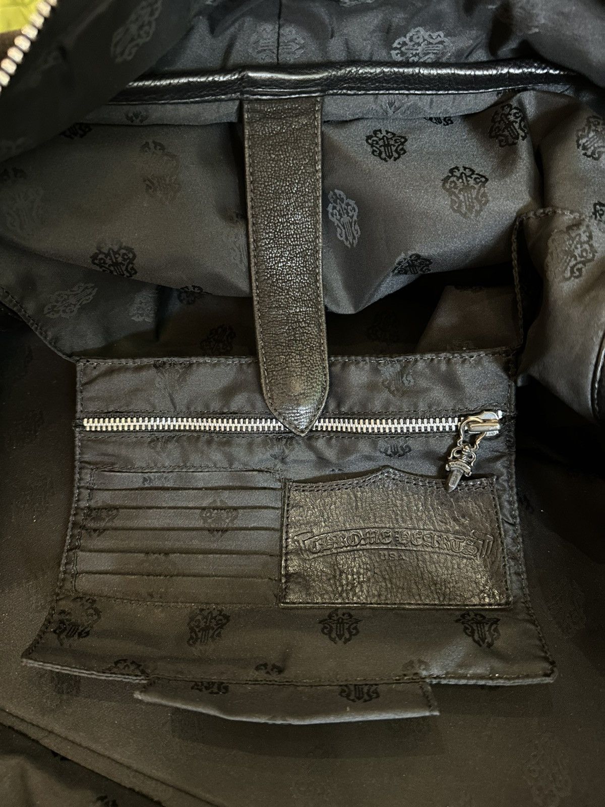 Chrome Hearts CHROME HEARTS SUEDE LEATHER XL BAG Size ONE SIZE - 6 Thumbnail