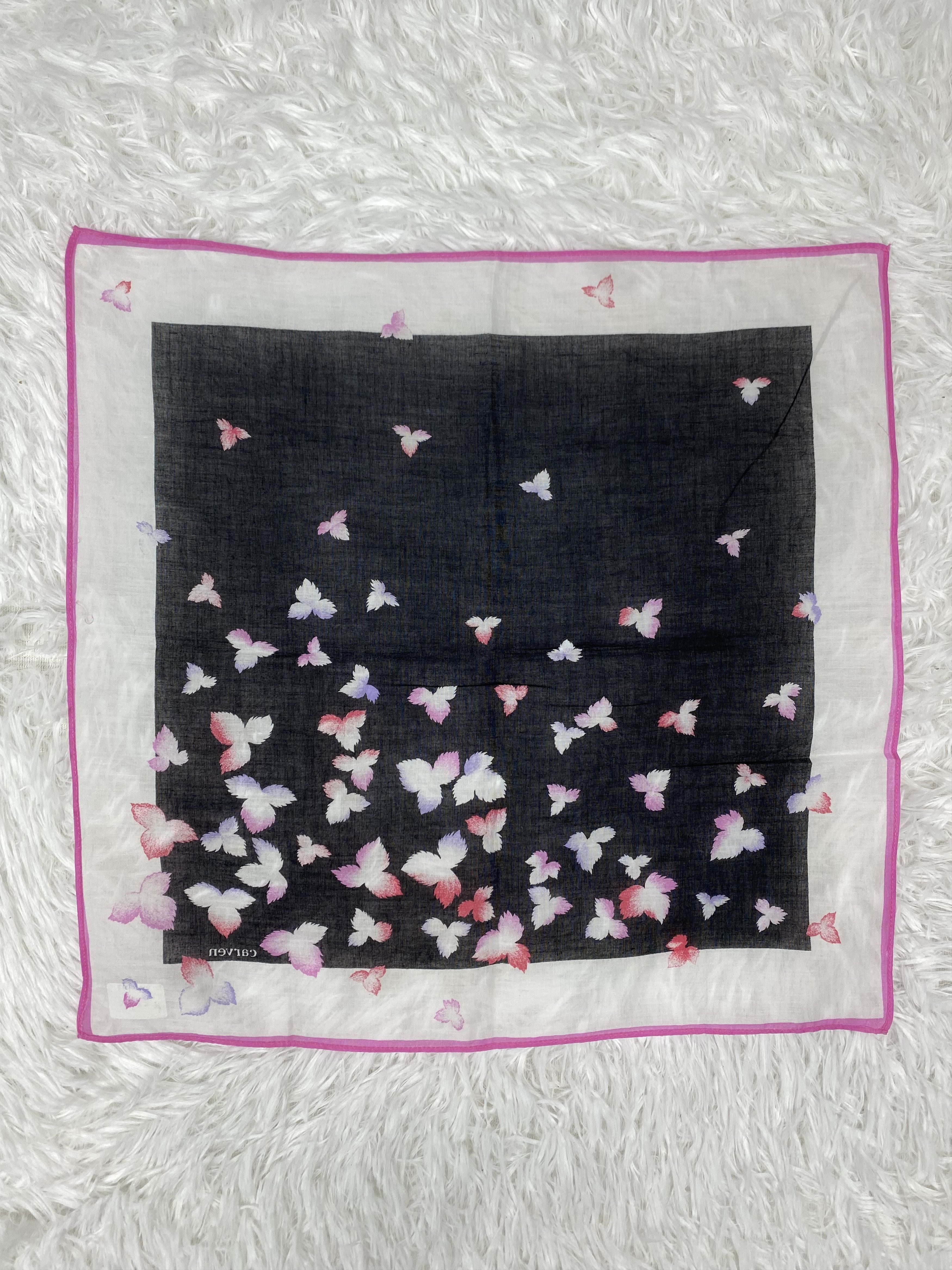 Carven × Vintage Vintage Carven Handkerchief Neckerchief PH0777 Size ONE SIZE - 4 Thumbnail