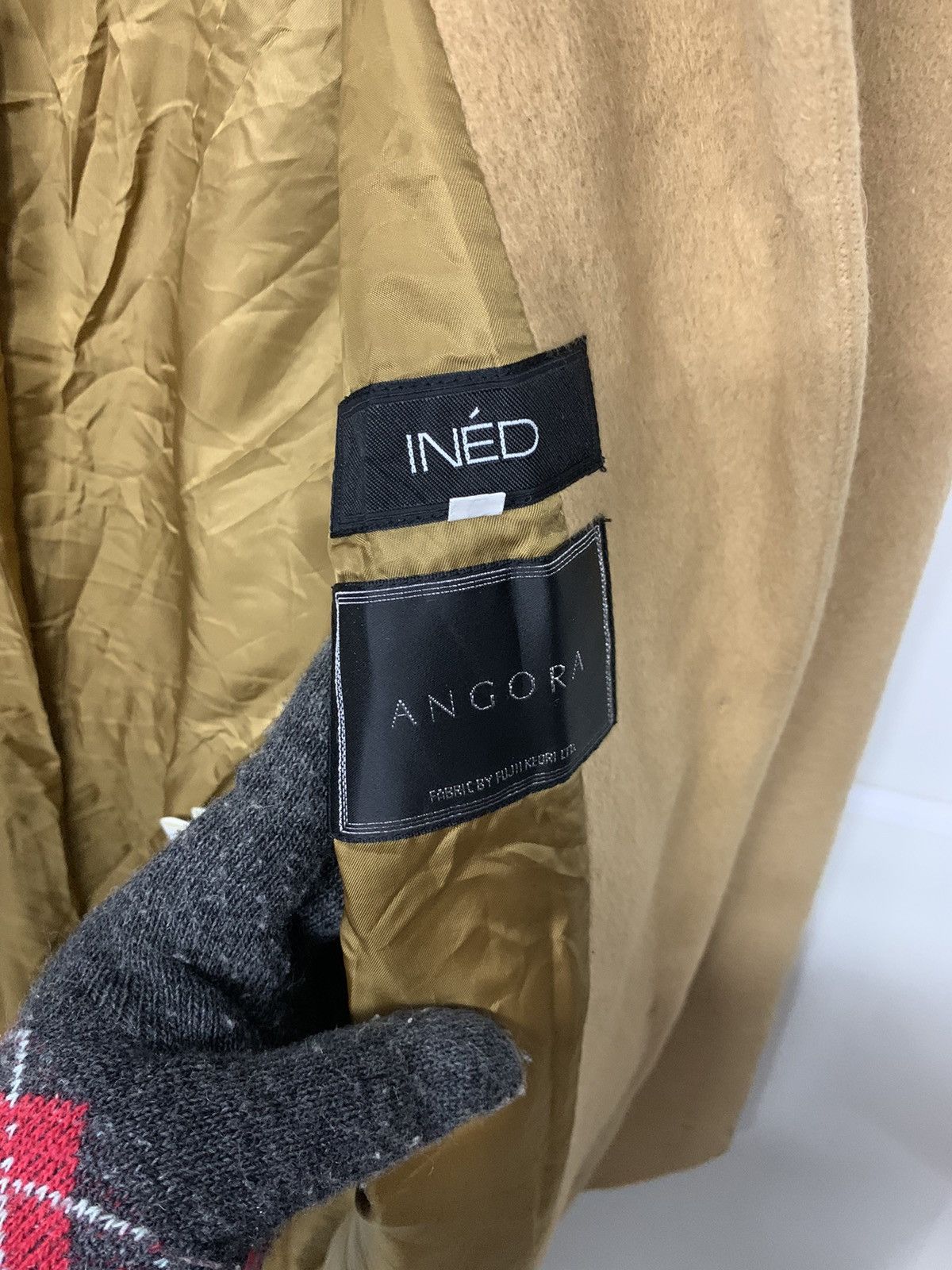 Designer × Japanese Brand × Yohji Yamamoto Ined X Angora Yohji Yamamoto Wool Long Jacket Button Down Size S / US 4 / IT 40 - 8 Thumbnail