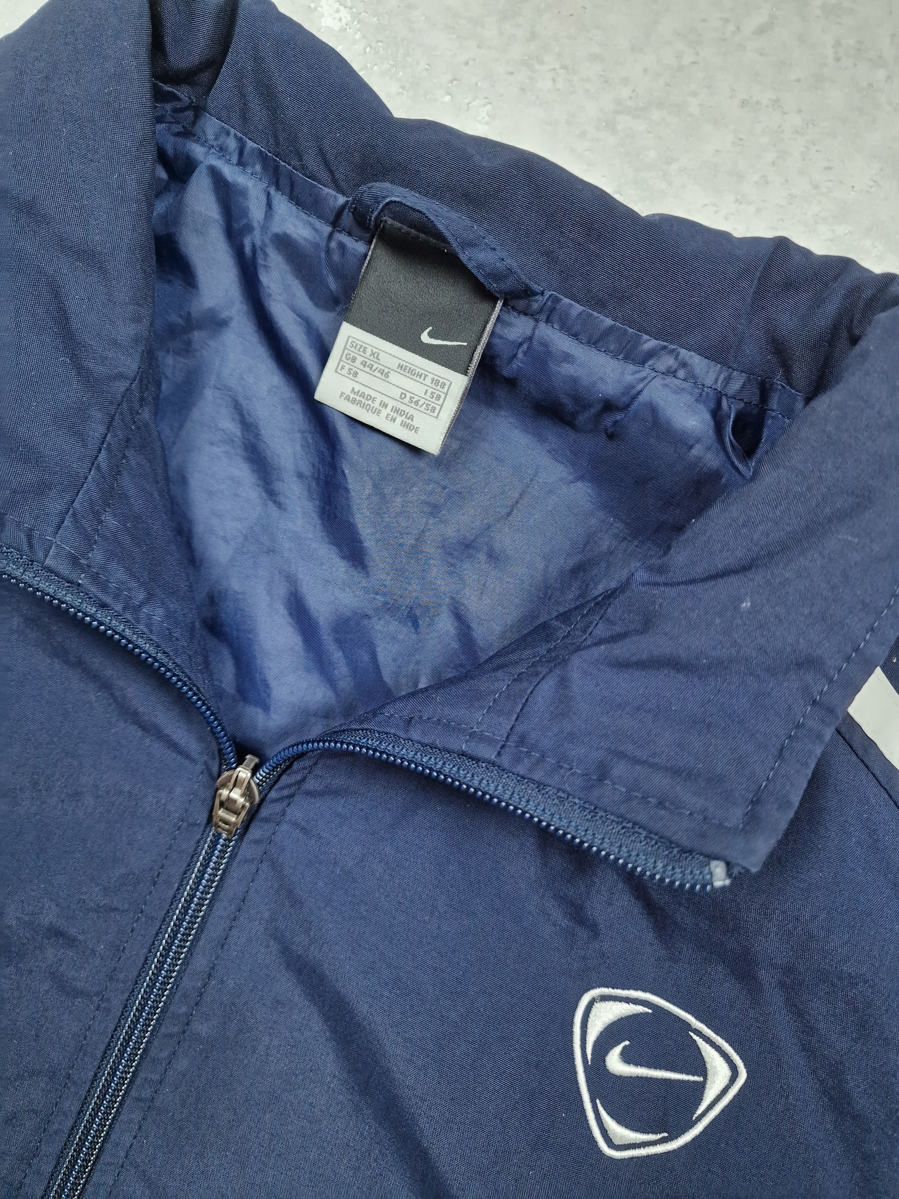 Nike × Vintage 00s Nike Retro Logo Vintage Y2K Oversize Retro Jacket Size US XL / EU 56 / 4 - 5 Thumbnail