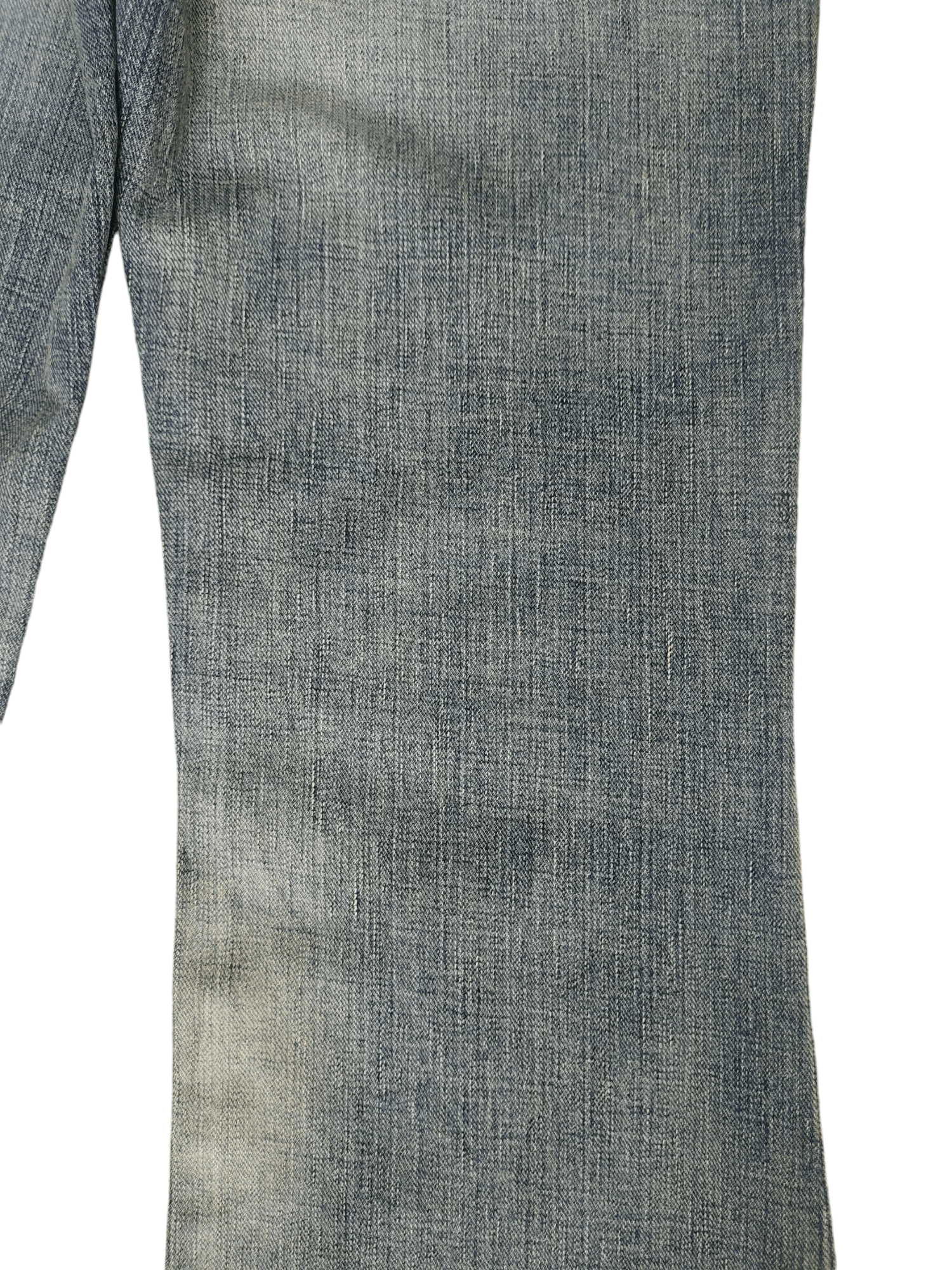 Le Grande Bleu (L.G.B.) Flare Jeans The Limited Distress Faded Low Rise Boot Cut Y2k Size US 30 / EU 46 - 17 Thumbnail